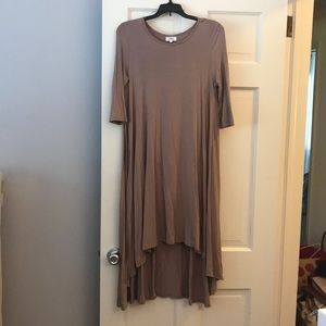 Piko high low dress